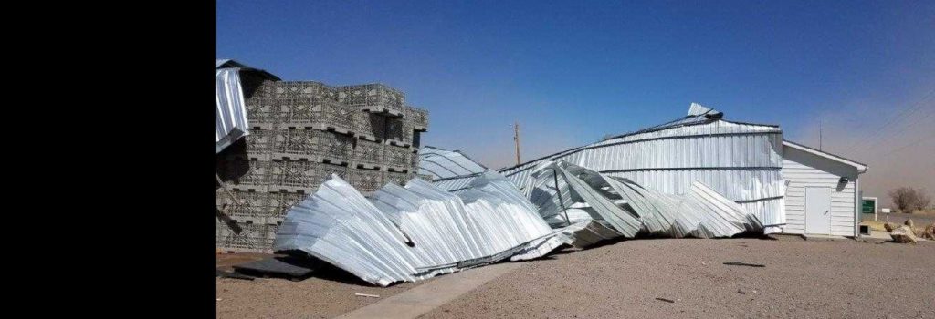 damage to potato facility
